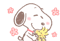 Gif decorativo de flores amarillas